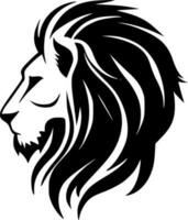 Lion - Minimalist and Flat Logo - Vector illustration