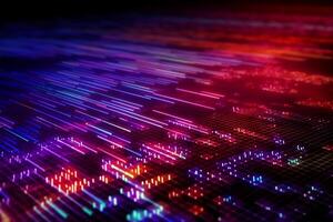 abstract Stripes neon color Background. photo
