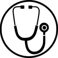 Stethoscope - Minimalist and Flat Logo - Vector illustration