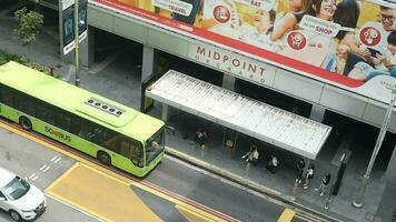 Singapour, 1 juin 2022. Singapour Publique transport autobus video