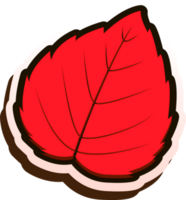 mano dibujar hoja png