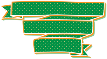 ribbon shape banner png