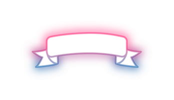 ribbon shape banner png