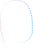 bolla discorso etichetta png