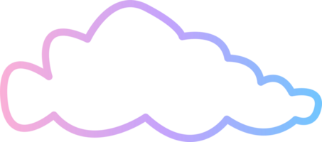 Wolke bewirken Hintergrund png