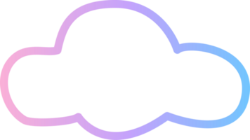 wolk effect achtergrond png