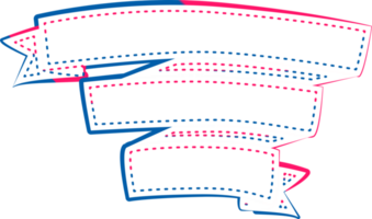 ribbon shape banner png