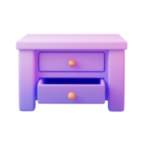 cute purple furniture png