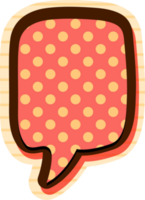 bubble speech label png