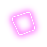 neon bolla discorso etichetta png