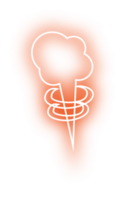 neon bubbla Tal märka png