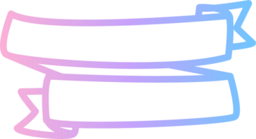 ribbon shape banner png