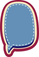 bubble speech label png