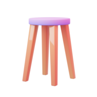 cute purple furniture png