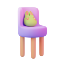 cute purple furniture png