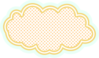 bubble speech label png