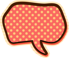 bubble speech label png