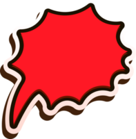 bubble speech label png