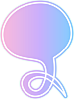 bubble speech label png