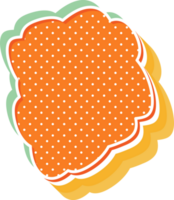 bubble speech label png