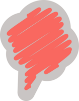 bubble speech label png