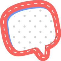 bubble speech label png