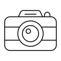A unique design icon of camera vector
