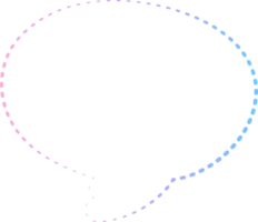 bubble speech label png