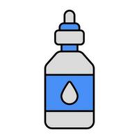 Modern design icon of dropper bottle vector