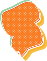 bubble speech label png