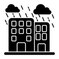 Rainfall icon in perfect design vector
