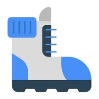 Trendy design icon of ice skate vector