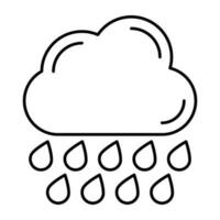 Rainfall icon in perfect design vector