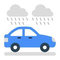 Rainfall icon in perfect design vector