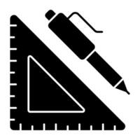 Perfect design icon of rectangular scale vector