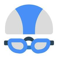 Premium download icon of glasses with hat vector