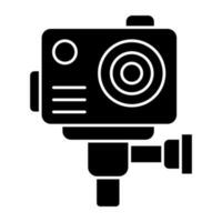 A unique design icon of camera vector