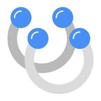 Conceptualizing flat design icon of armlet vector