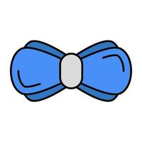 Trendy design icon of bowtie vector