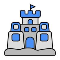 Premium download icon of castle vector