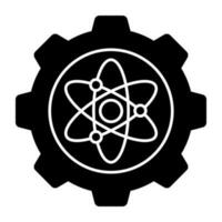 A unique design icon of science management vector
