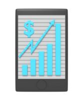 Statistiken Daten finanziell auf Telefon png