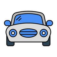 prima descargar icono de coche vector