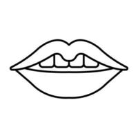 Perfect design icon of lip color vector