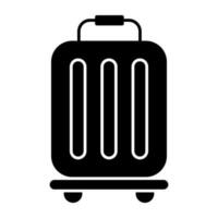 Vector design of trolley bag