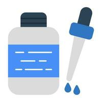 Modern design icon of dropper bottle vector