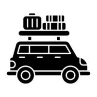 Premium download icon of road trip vector