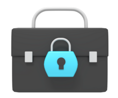 Bag business Security padlock png