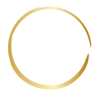 gouden grunge cirkel png