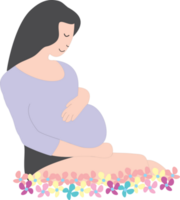 Mom pregnancy  careful baby png